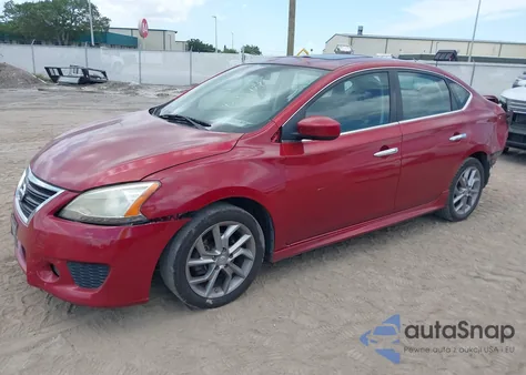 2014 Nissan Sentra Sr z USA, uszkodzony, nr VIN 3N1AB7AP4EY292321
